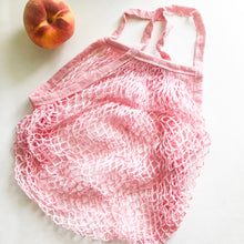 Load image into Gallery viewer, Reusable Organic Cotton Mesh Bag - Plastic Free Zero Waste Shopping Bag