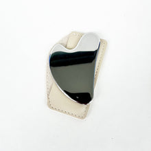 Load image into Gallery viewer, Stainless Steel Gua Sha with Leather Case