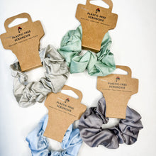 Load image into Gallery viewer, Plastic-Free Biodegradable Bamboo Scrunchies