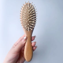 Load image into Gallery viewer, Eco-Friendly Baby Brush with Soft Lotus Wood Bristles