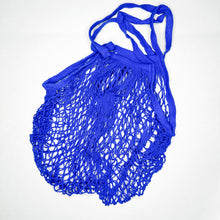 Load image into Gallery viewer, Reusable Organic Cotton Mesh Bag (Long Handle) - Plastic Free Sustainable Shopping Grocery Picnic Outdoor & Party - Zero Waste Biodegradable