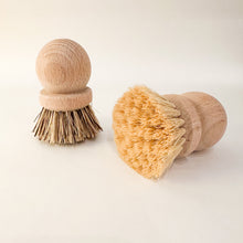 Load image into Gallery viewer, Rustic Kitchen Pot Brushes with Natural Bristles