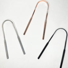 Load image into Gallery viewer, Eco-Friendly Stainless Steel Tongue Scraper