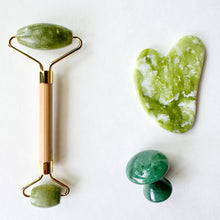 Load image into Gallery viewer, Ultimate Gua Sha Kit – Jade, Rose Quartz & Obsidian