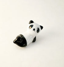 Load image into Gallery viewer, Handcrafted Ceramic Panda Chopstick Rests