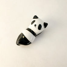 Load image into Gallery viewer, Handcrafted Ceramic Panda Chopstick Rests