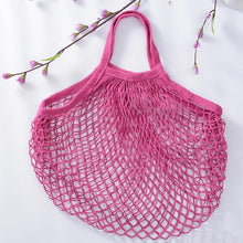 Load image into Gallery viewer, Reusable Organic Cotton Mesh Bag - Plastic Free Zero Waste Shopping Bag