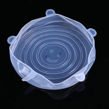 Load image into Gallery viewer, Eco-Friendly Reusable Silicone Stretch Food & Dish Covers – Set of 6