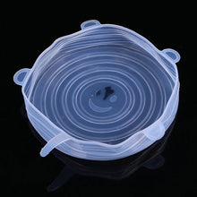 Load image into Gallery viewer, Eco-Friendly Reusable Silicone Stretch Food & Dish Covers – Set of 6