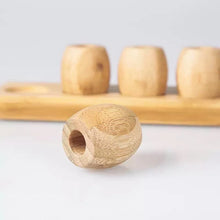 Load image into Gallery viewer, Zero Waste Plastic Free Natural Bamboo Toothbrush Holder