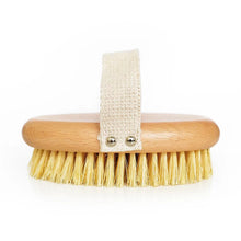 Load image into Gallery viewer, Plastic Free Natural Sisal Body Brush - Zero Waste Organic Exfoliating Dry Body Brush - Eco Friendly Sustainable Bathroom