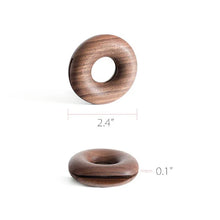 Load image into Gallery viewer, Wooden Donut Bag Clips-Eco Friendly Plastic Free Zero Waste Natural Reusable Bag Sealing Clips