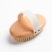 Load image into Gallery viewer, Plastic Free Natural Sisal Body Brush - Zero Waste Organic Exfoliating Dry Body Brush - Eco Friendly Sustainable Bathroom