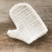 Load image into Gallery viewer, Natural Sisal Bath Mitt - Zero Waste Organic Exfoliating Bath Glove - Plastic Free Sustainable Shower