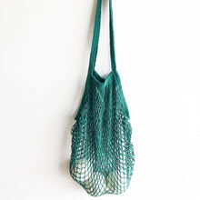 Load image into Gallery viewer, Reusable Organic Cotton Mesh Bag (Long Handle) - Plastic Free Sustainable Shopping Grocery Picnic Outdoor & Party - Zero Waste Biodegradable