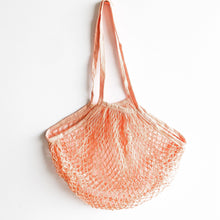 Load image into Gallery viewer, Reusable Organic Cotton Mesh Bag (Long Handle) - Plastic Free Sustainable Shopping Grocery Picnic Outdoor & Party - Zero Waste Biodegradable