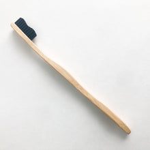 Load image into Gallery viewer, Eco Friendly Natural Bamboo Toothbrush - Activated Charcoal Bristle - Zero Waste | Biodegradable