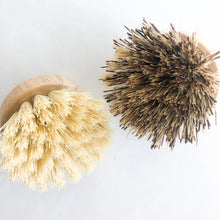 Load image into Gallery viewer, Natural Bamboo Pot & Dish Brush With Replaceable Head - Organic Biodegradable Zero Waste Multipurpose Brush - Sustainable Kitchen