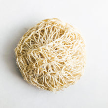 Load image into Gallery viewer, Natural Organic Sisal Deluxe Shower Sponge - Zero Waste Bath Sponge - Plastic Free Body Scrubber