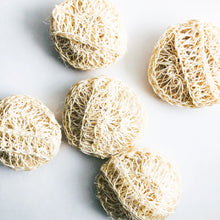 Load image into Gallery viewer, Natural Organic Sisal Deluxe Shower Sponge - Zero Waste Bath Sponge - Plastic Free Body Scrubber