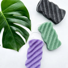Load image into Gallery viewer, Natural Organic Konjac Body Sponge - Biodegradable Zero Waste Plastic Free Facial, Body & Bath Sponge - Sustainable Living and Bathroom