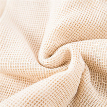 Load image into Gallery viewer, Reusable Organic Cotton Mesh Produce Bag - Zero Waste Plastic Free Groceries - Set of 3