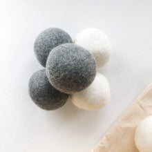 Load image into Gallery viewer, Natural Wool Dryer Balls | Organic Handmade 100% New Zealand Wool | Set of 6