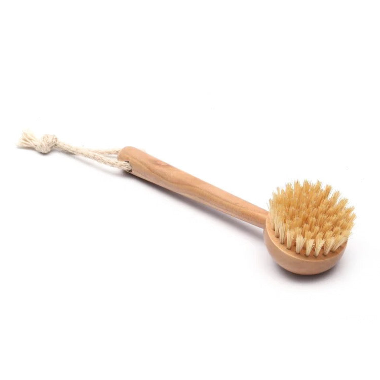Eco-Friendly Bamboo and Sisal Scrub Brush for Kitchen Cleaning – pocoro