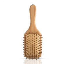 Load image into Gallery viewer, Natural Bamboo Hair Brush - Zero Waste Plastic Free Detangling Brush