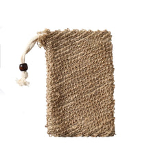 Load image into Gallery viewer, Natural Organic Handmade Jute Soap Bag - Zero Waste Biodegradable Soap Saver