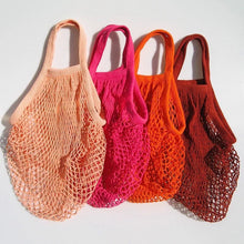 Load image into Gallery viewer, Reusable Organic Cotton Mesh Bag - Plastic Free Zero Waste Shopping Bag