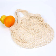 Load image into Gallery viewer, Reusable Organic Cotton Mesh Bag - Plastic Free Zero Waste Shopping Bag