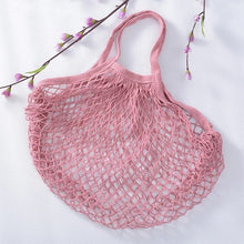 Load image into Gallery viewer, Reusable Organic Cotton Mesh Bag - Plastic Free Zero Waste Shopping Bag