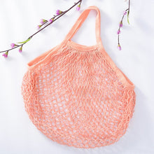 Load image into Gallery viewer, Reusable Organic Cotton Mesh Bag - Plastic Free Zero Waste Shopping Bag