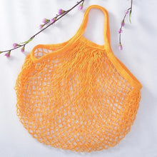 Load image into Gallery viewer, Reusable Organic Cotton Mesh Bag - Plastic Free Zero Waste Shopping Bag