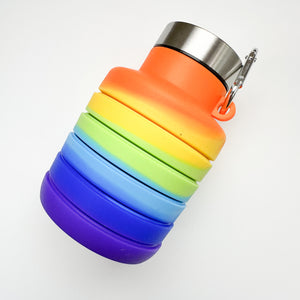 Reusable Collapsible Silicone Bottles