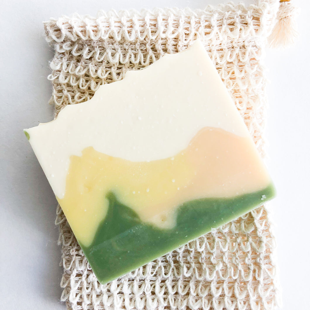 Natural Handmade Vegan Bar Soap - Zero Waste Biodegradable Body & Hand Soap - Sustainable Bathroom | Beauty