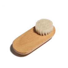 Load image into Gallery viewer, Bamboo Facial Massager with Goat Hair Bristles
