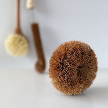 Load image into Gallery viewer, Natural Coconut Kitchen Scourers
