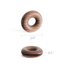 Load image into Gallery viewer, Wooden Donut Bag Clips-Eco Friendly Plastic Free Zero Waste Natural Reusable Bag Sealing Clips

