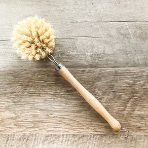 Natural Zero Waste Bamboo Kitchen Brush Set - Eco Friendly Plastic Free Sustainable Kitchen - Ultimate Set Of 5 Best Selling Bamboo Brushes