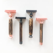 Load image into Gallery viewer, Bamboo Safety Razor - Plastic Free Zero Waste &amp; Sustainable Shaving
