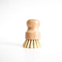 Load image into Gallery viewer, Bamboo Pot Scrubber - Zero Waste Dish Brush
