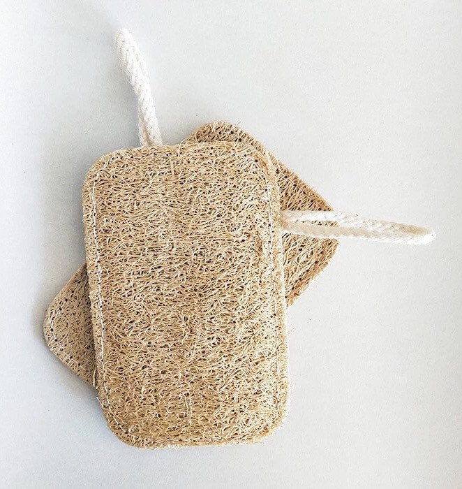 Natural Loofah Kitchen Sponge 3 Pcs-Zero Waste Dish Sponge