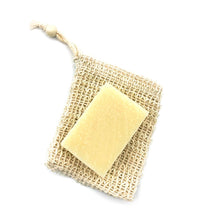 Load image into Gallery viewer, Nifty Natural Sisal Soup Pouch - Zero Waste Organic Soap Bag  -Plastic Free Biodegradable Soap Saver

